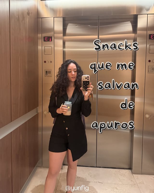 Snacks prácticos para días con poco tiempo